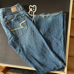 American eagle flare jeans